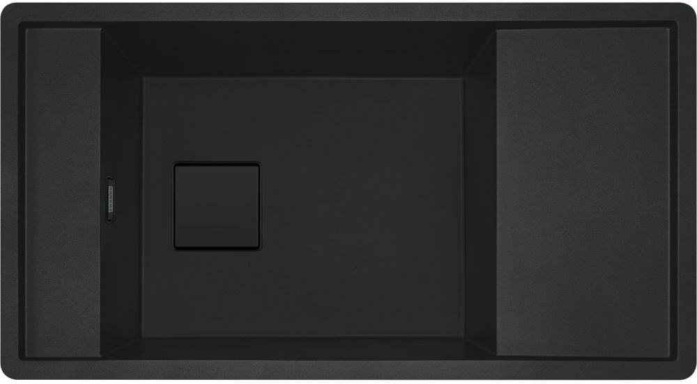 Franke Fresno Granitspüle 87.7x49.5 cm schwarz 114.0721.148