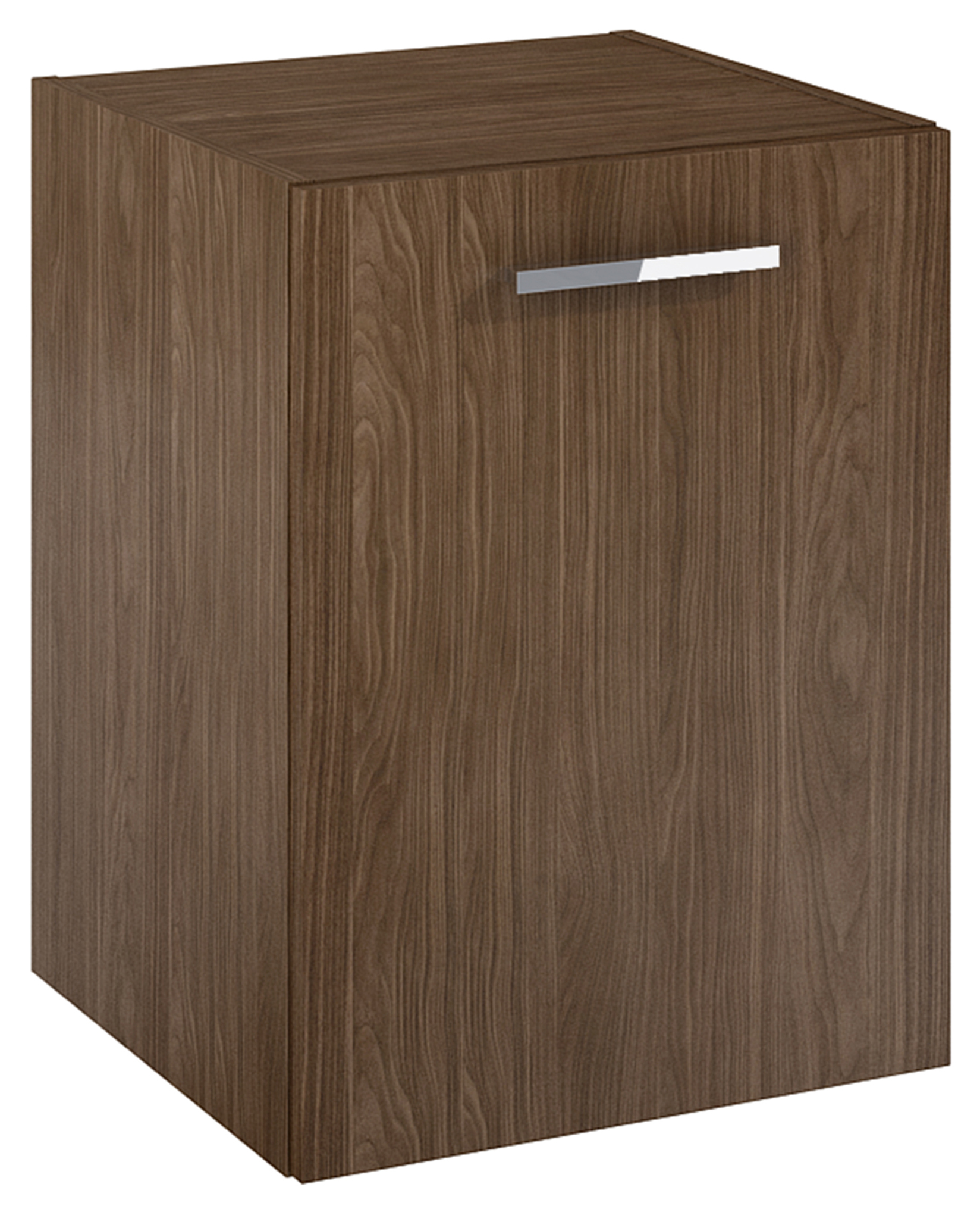 Roca Kwadro Kabinett 39.8x38.4x53 cm Seitenschrank hängend nuss A857974540