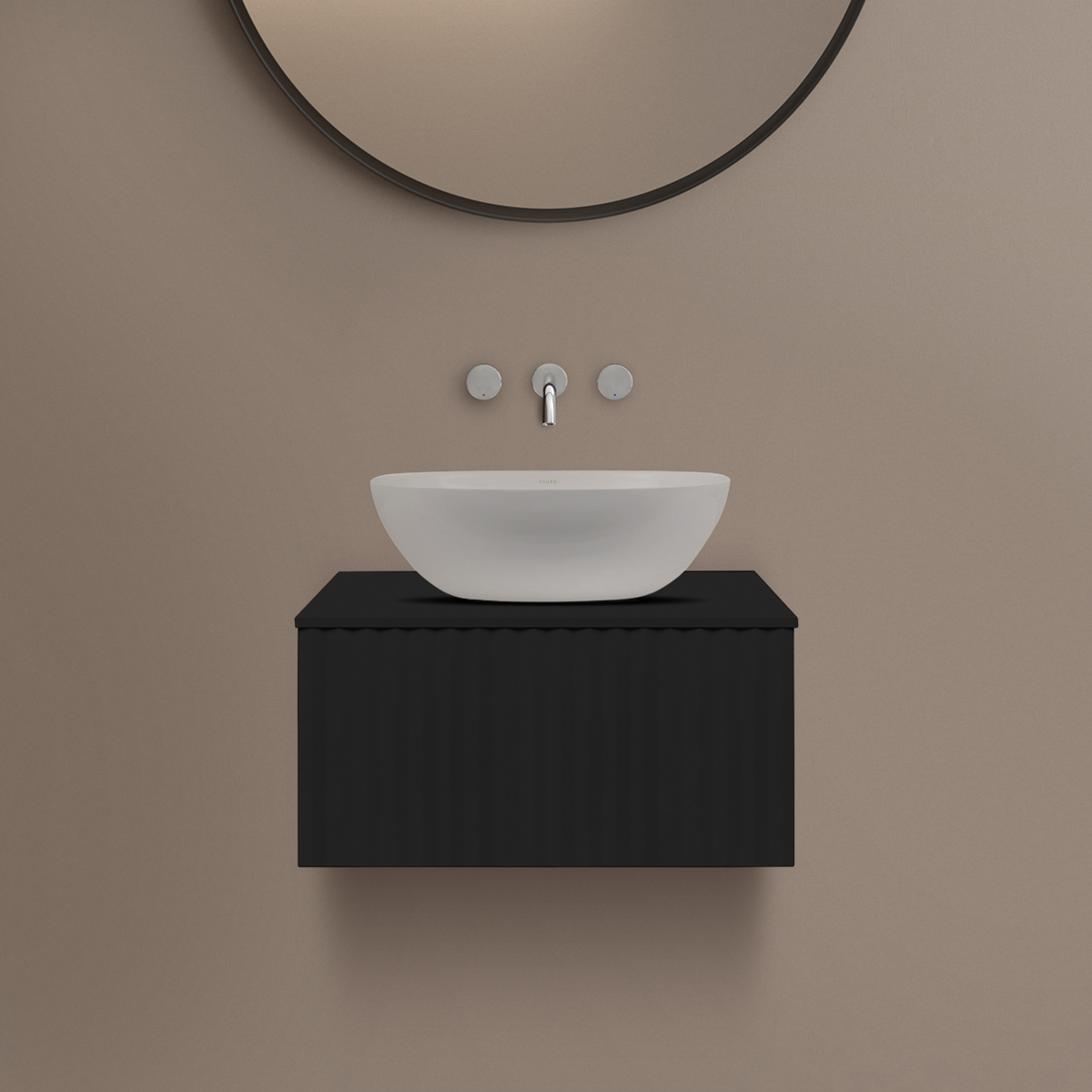 Set Kabinett Ksuro 02 50002030, Naphtha-Arbeitsplatte Ksuro 02 53002030