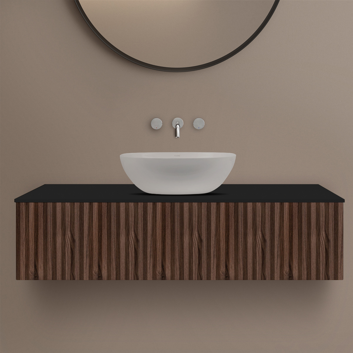 Set Kabinett Ksuro 02 50005060, Naphtha-Arbeitsplatte Ksuro 02 53005030