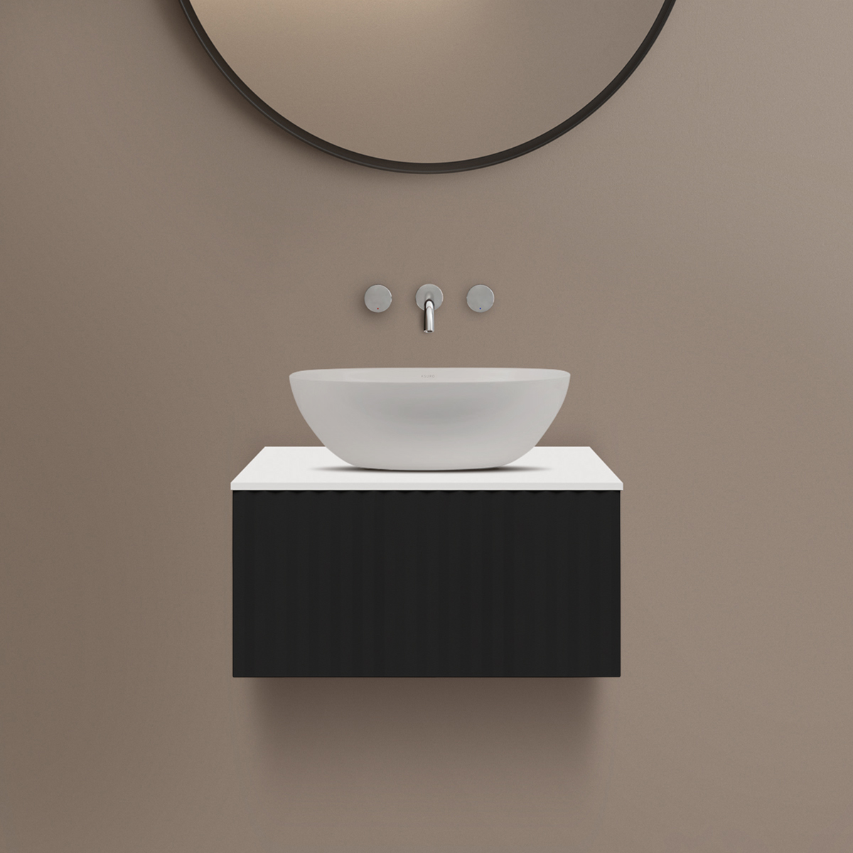 Set Kabinett Ksuro 02 50002030, Naphtha-Arbeitsplatte Ksuro 02 53002000