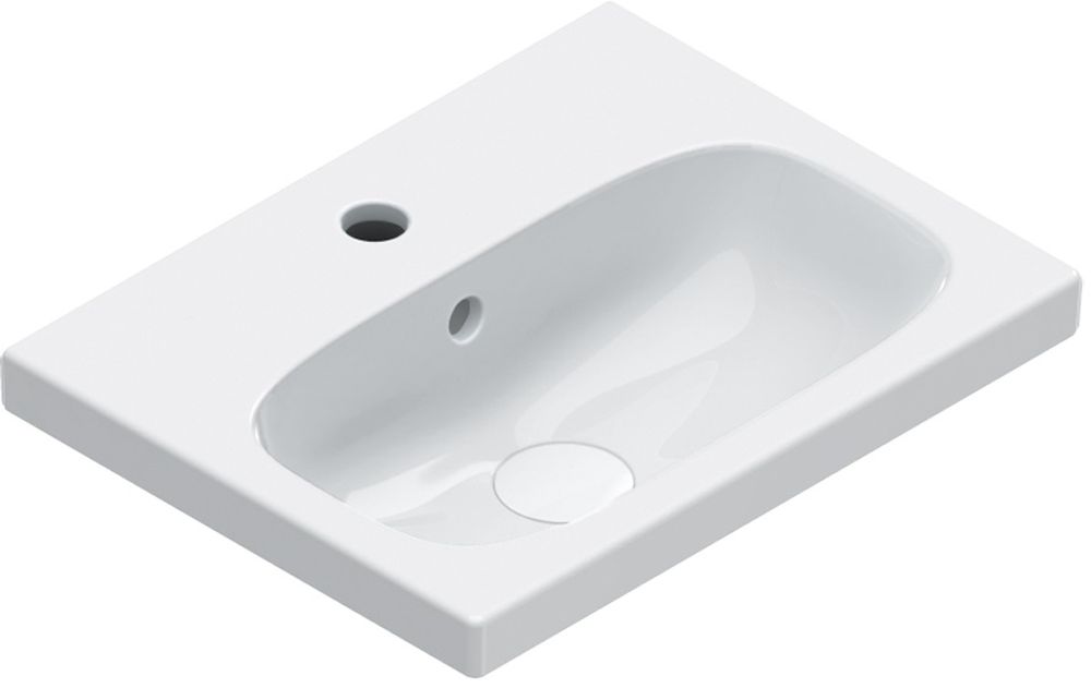 Catalano Alvea Waschbecken 45x35 cm rechteckig Klassisch-Möbel weiß 0620451001