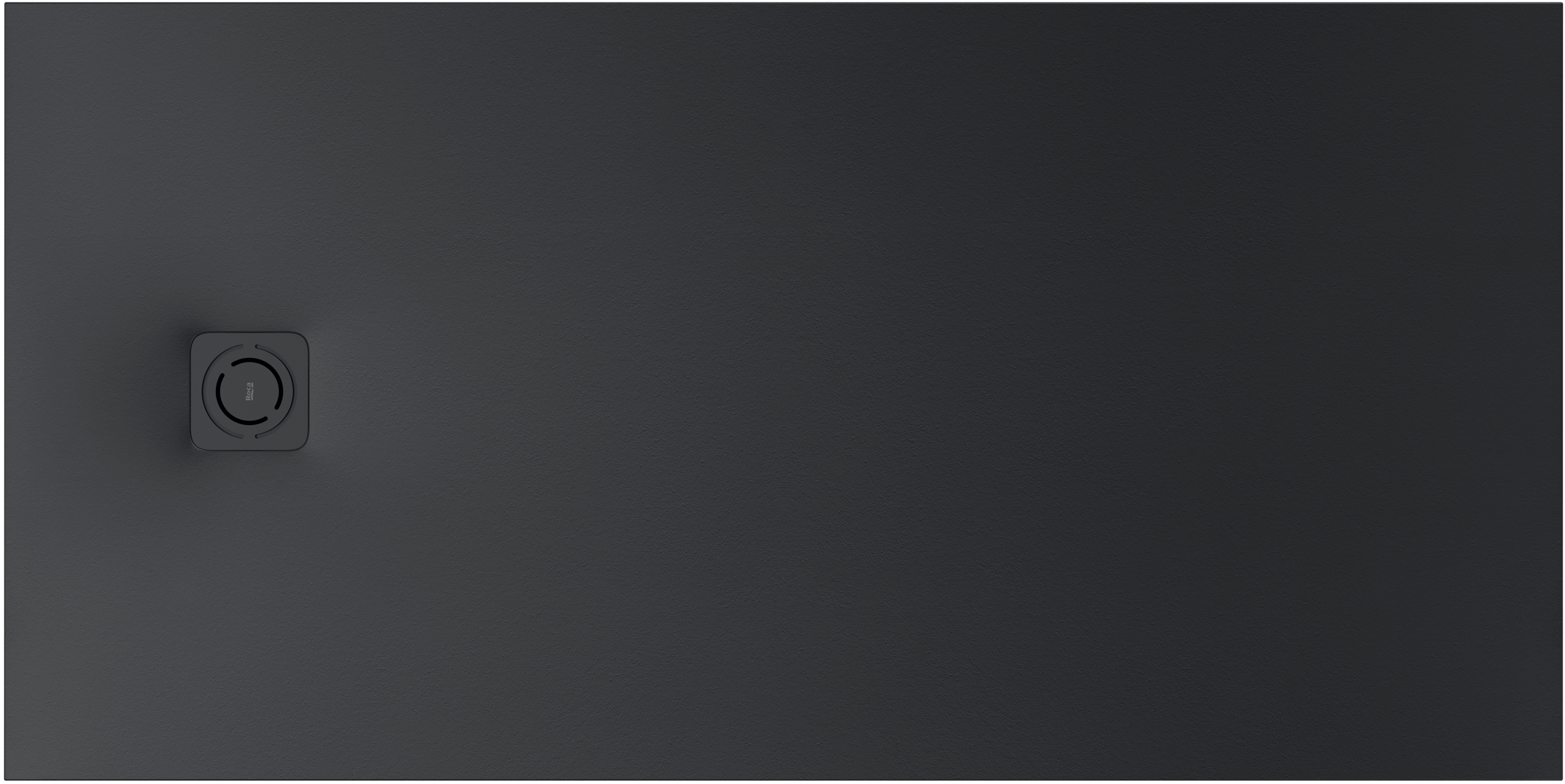 Roca Magma Rechteckige Duschwanne 160x90 cm schwarz APE0164038403400