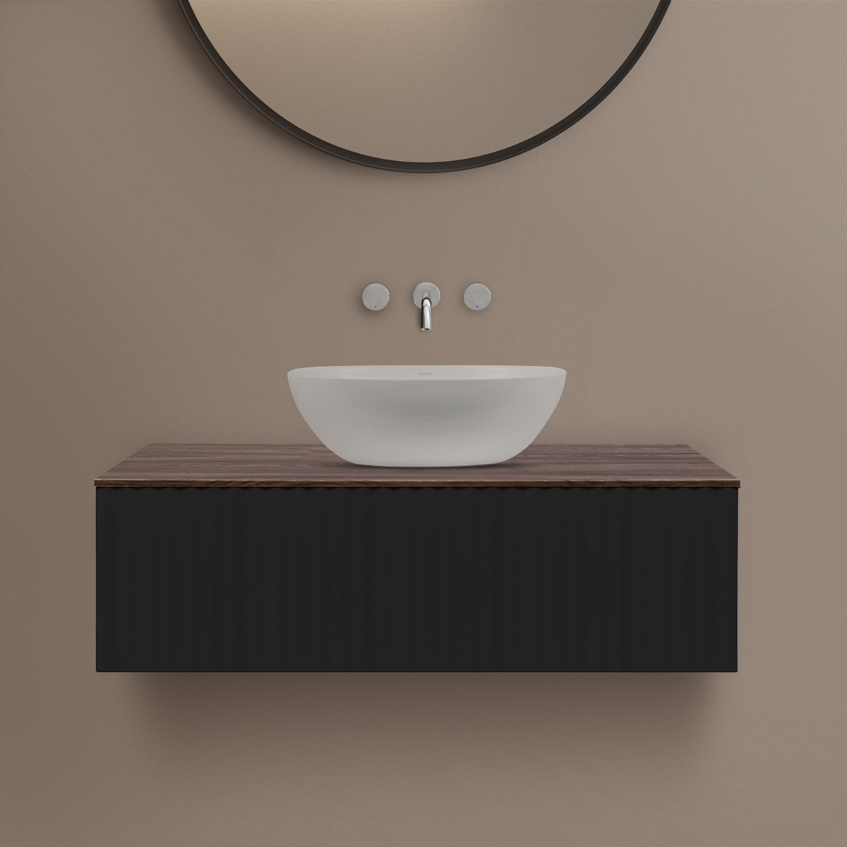 Set Kabinett Ksuro 02 50004030, Naphtha-Arbeitsplatte Ksuro 02 53004060