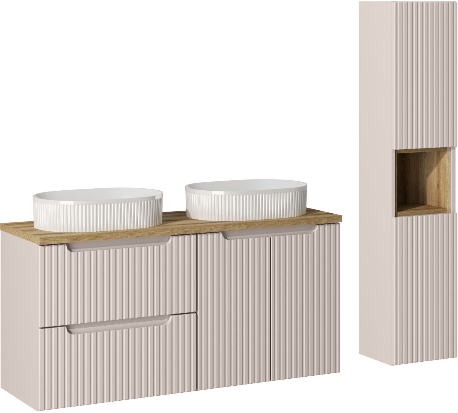 Set Kabinett Comad Nova Cashmere NOVA CASHMERE 82-60-2S, Kabinett Comad Nova Cashmere NOVA CASHMERE 80-03-2D, NOVA CASHMERE 82-60-2D, BEYOND 5 WHITE ( E-6564 ), NOVA OAK A 89-120, NOVA OAK A 83-27-Q(W83-04A)