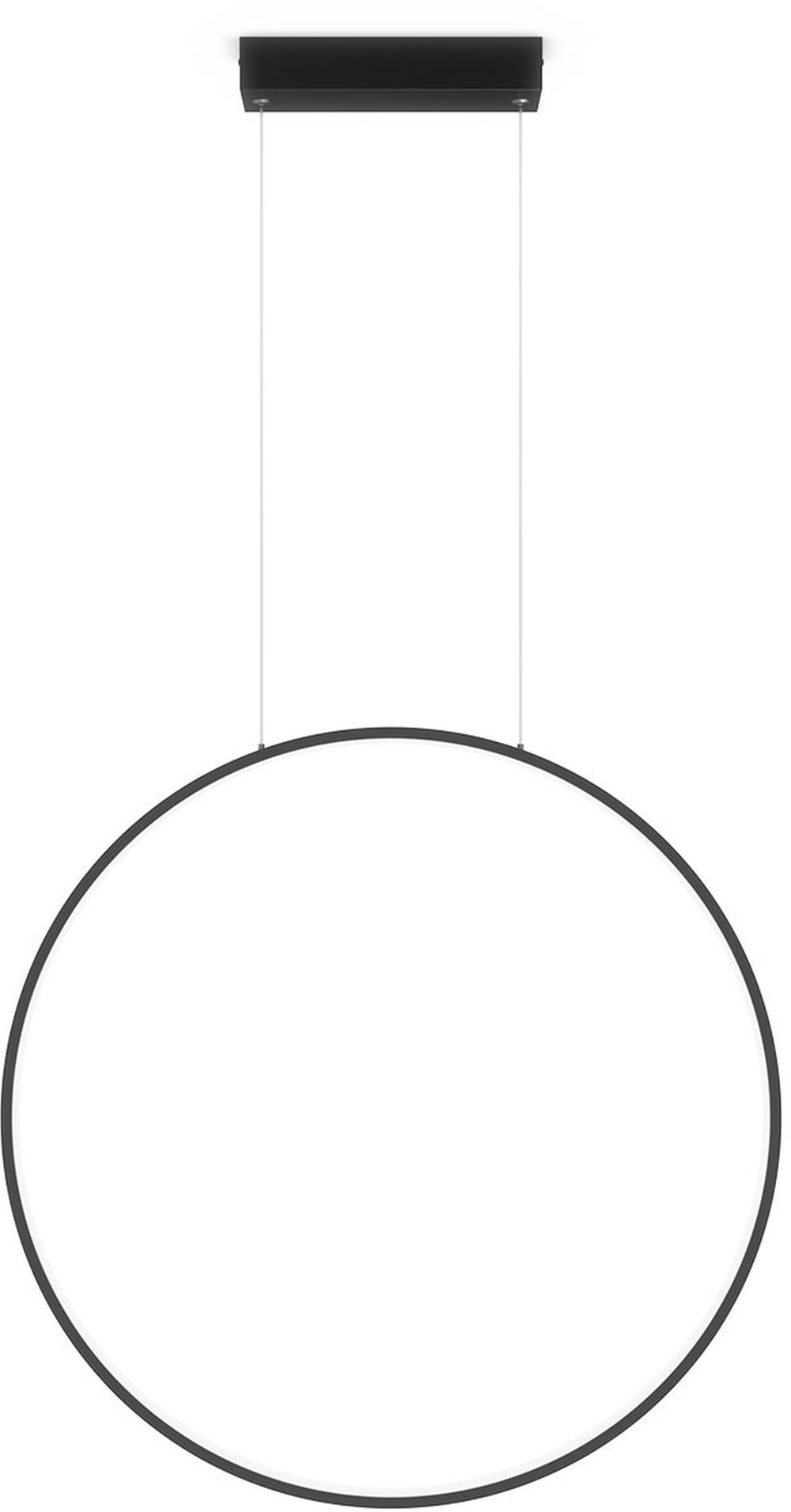 Light Prestige Mirror Pendelleuchte 1x50 W schwarz LP-999/1P L BK CCT