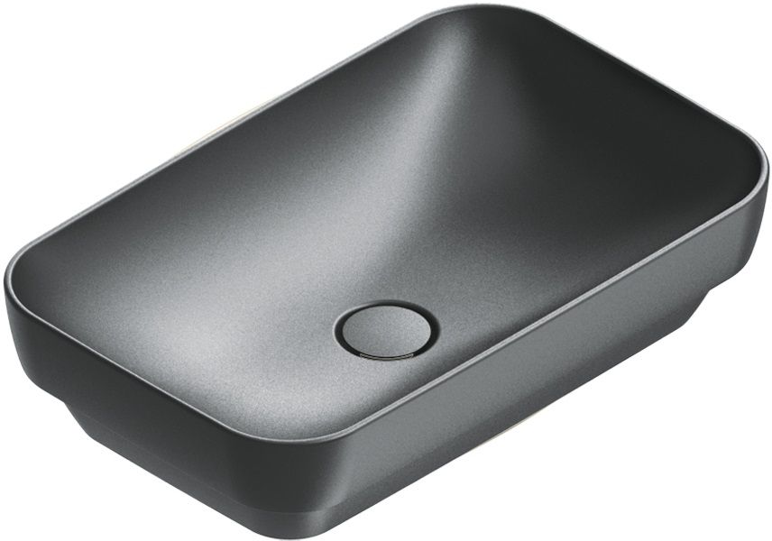 Catalano Green Waschbecken 60x38 cm rechteckig Einbauwaschbecken schwarz 0424600022