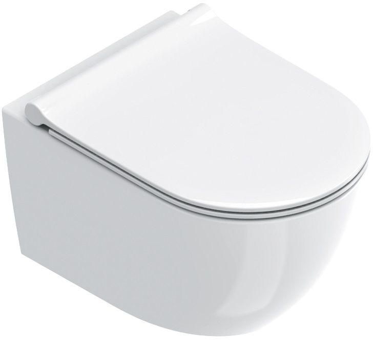 Catalano Sfera WC-Becken hängend Spülrandlos weiß Glanz 0511500001