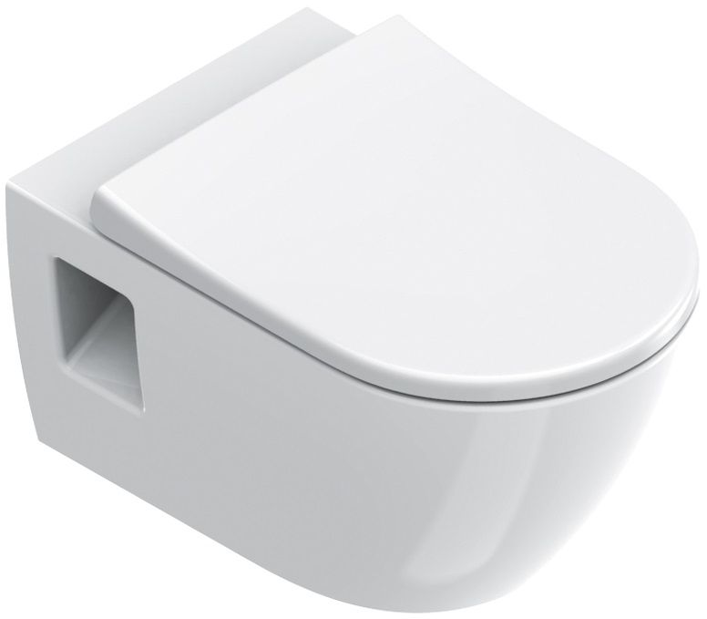 Catalano Sfera WC-Becken hängend Spülrandlos weiß Glanz 0511650001