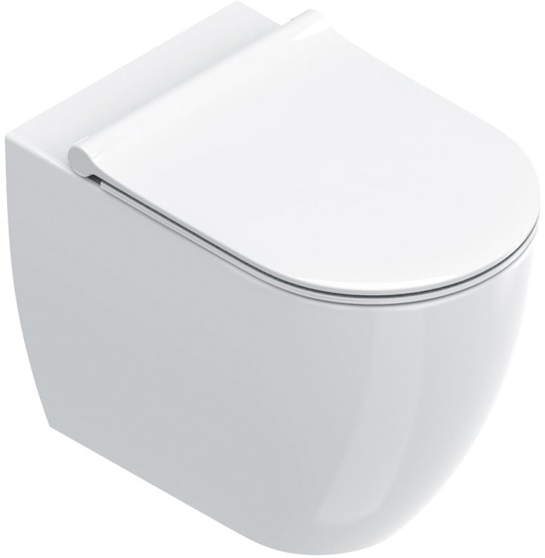 Catalano Sfera WC-Becken stehend Spülrandlos weiß Glanz 0514550001