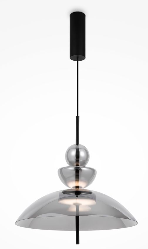 Maytoni Bangkok Pendelleuchte 1x12 W schwarz MOD185PL-L6B3K6