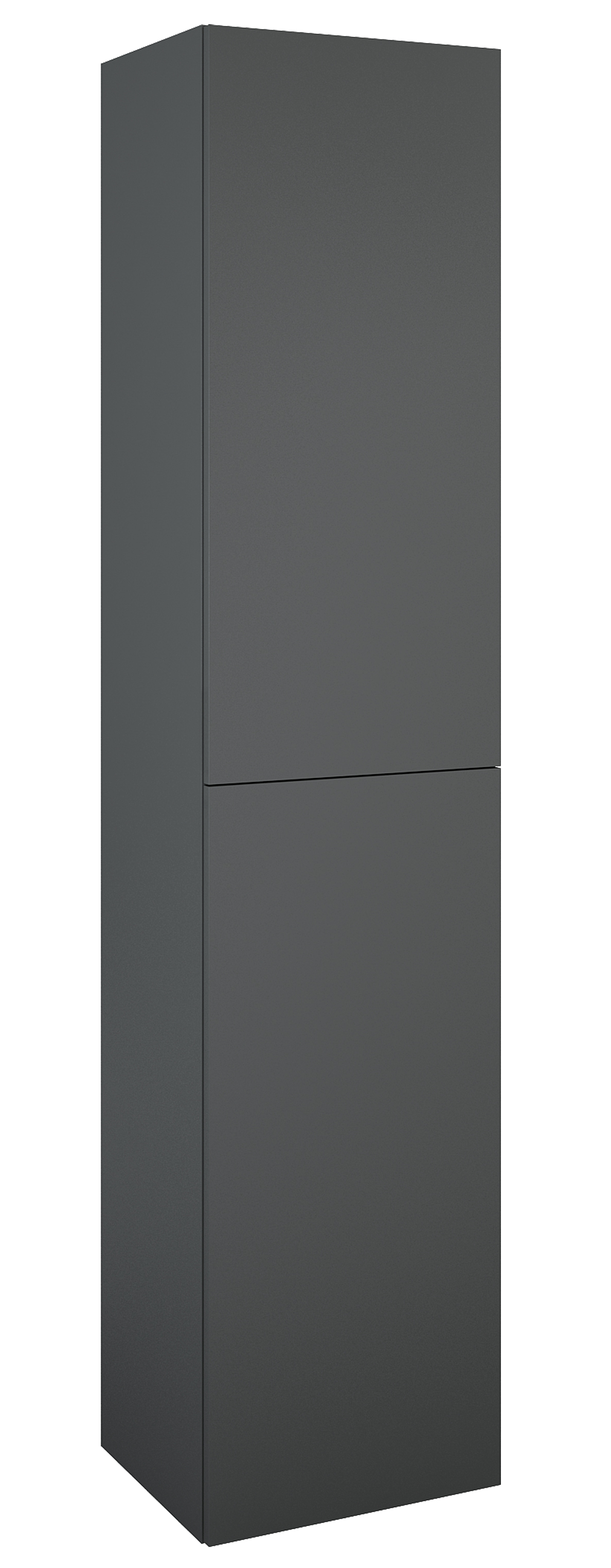 Roca Extra Kabinett 40x35.2x180 cm Seitenschrank hängend anthrazit A857956531