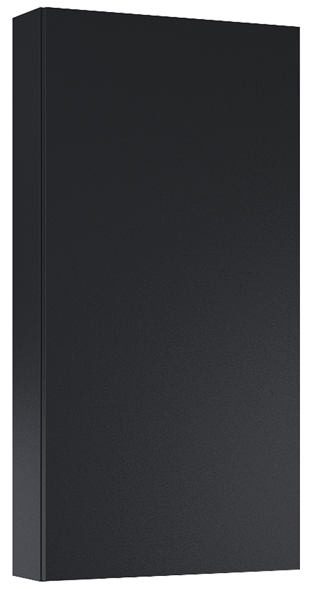Roca Extra Kabinett 40x12.6x80 cm Seitenschrank hängend schwarz A857957532