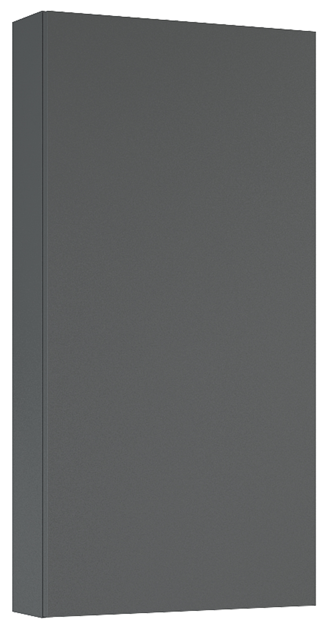 Roca Extra Kabinett 40x12.6x80 cm Seitenschrank hängend anthrazit A857957531