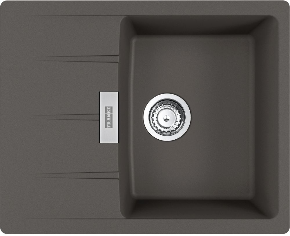 Franke Centro granitspüle 62x50 cm grau/graphit/onyx 114.0716.323