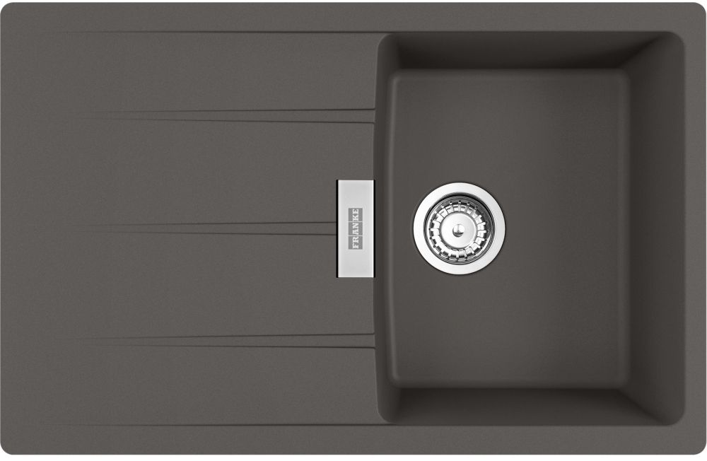 Franke Centro granitspüle 78x50 cm grau/graphit/onyx 114.0716.324