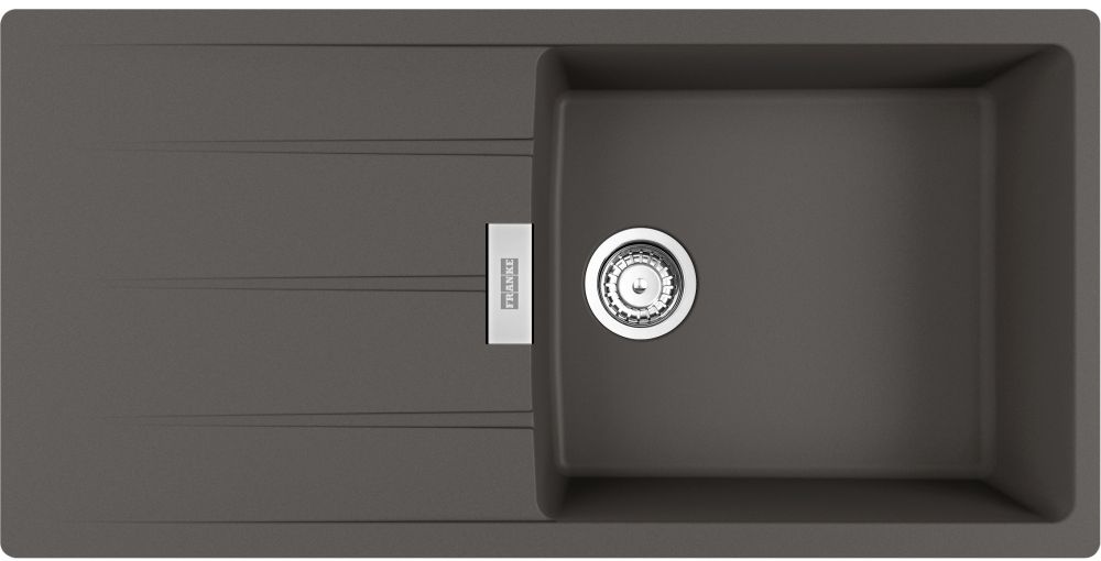 Franke Centro Granitspüle 100x50 cm grau/graphit/onyx 114.0716.329