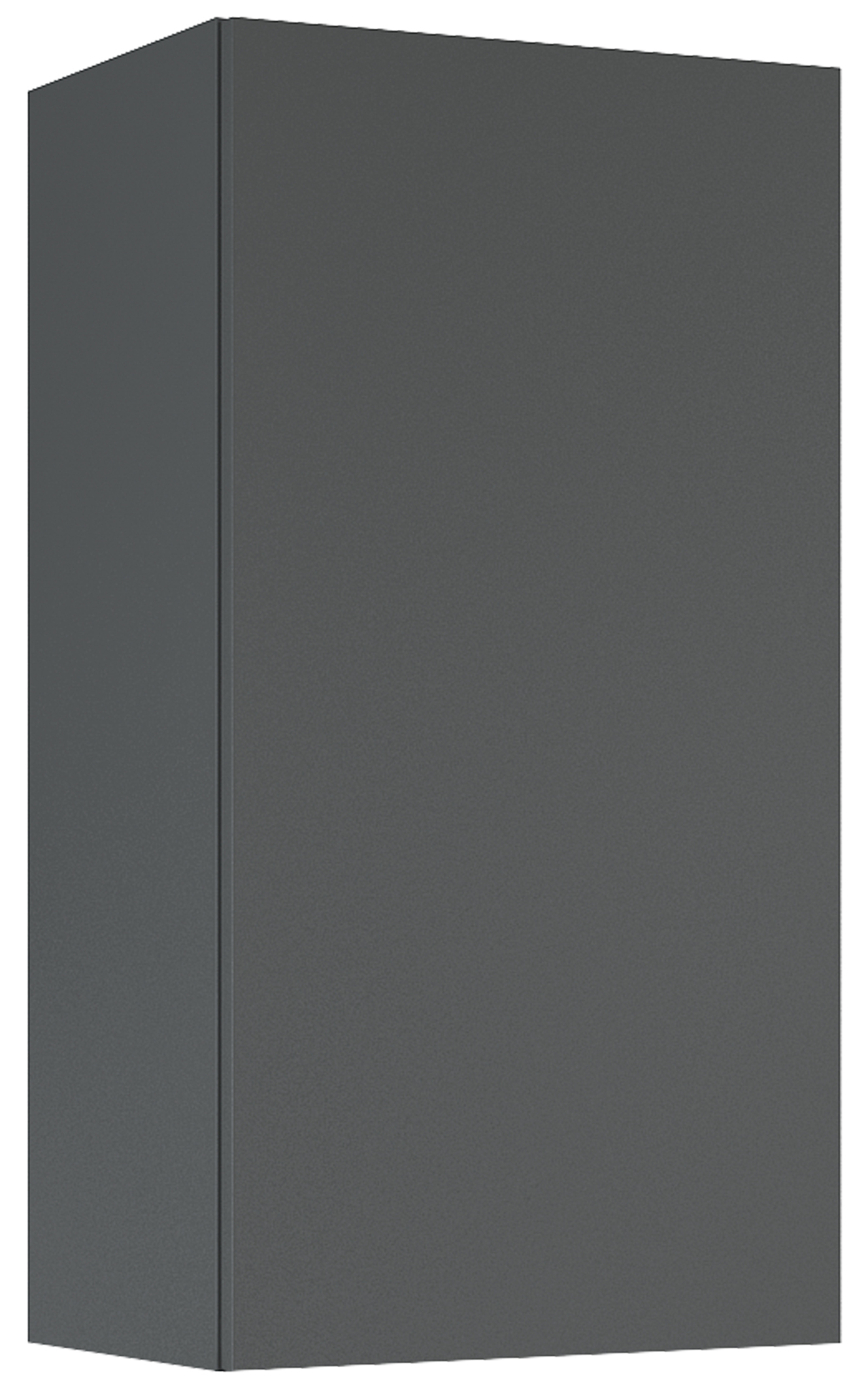 Roca Extra Kabinett 40x21.6x80 cm Seitenschrank hängend anthrazit A857958531
