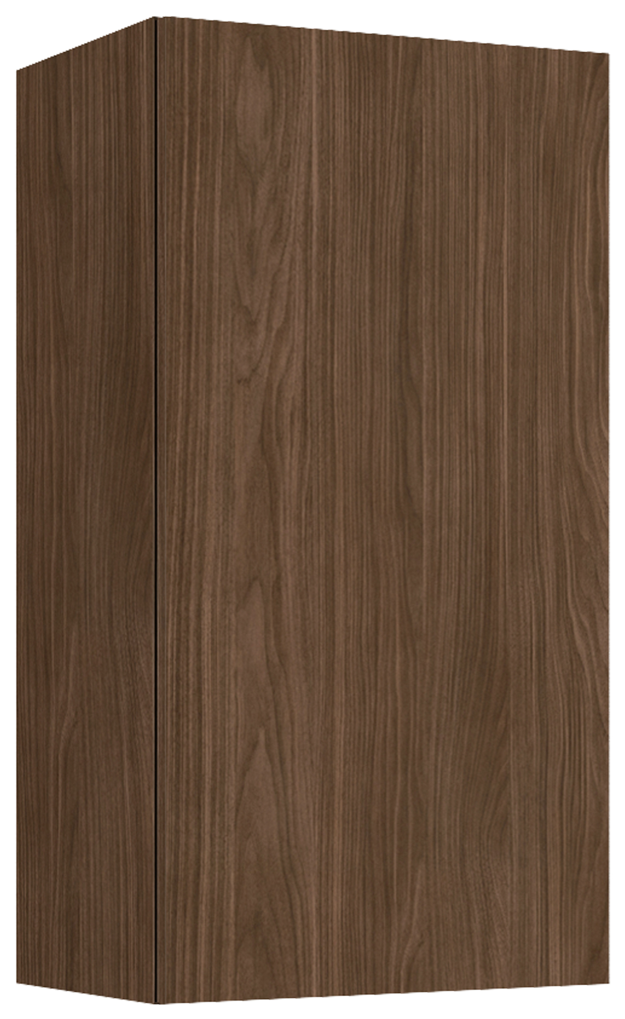 Roca Extra Kabinett 40x21.6x80 cm Seitenschrank hängend nuss A857958540