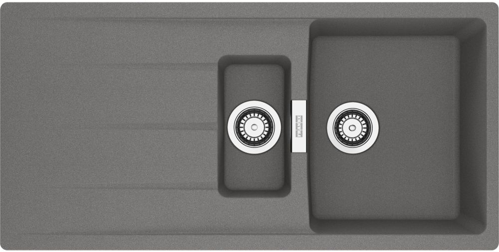 Franke Centro Granitspüle 100x50 cm grau/graphit/onyx 114.0710.228