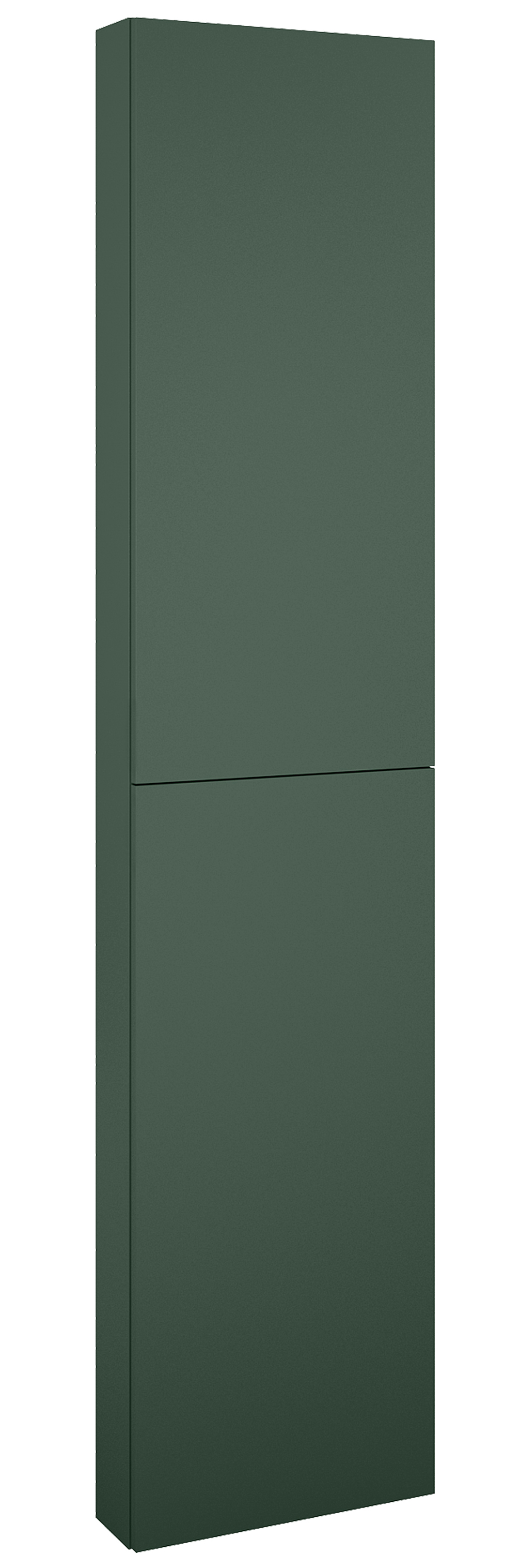 Roca Extra Kabinett 40x12.6x180 cm Seitenschrank hängend grün A857911534