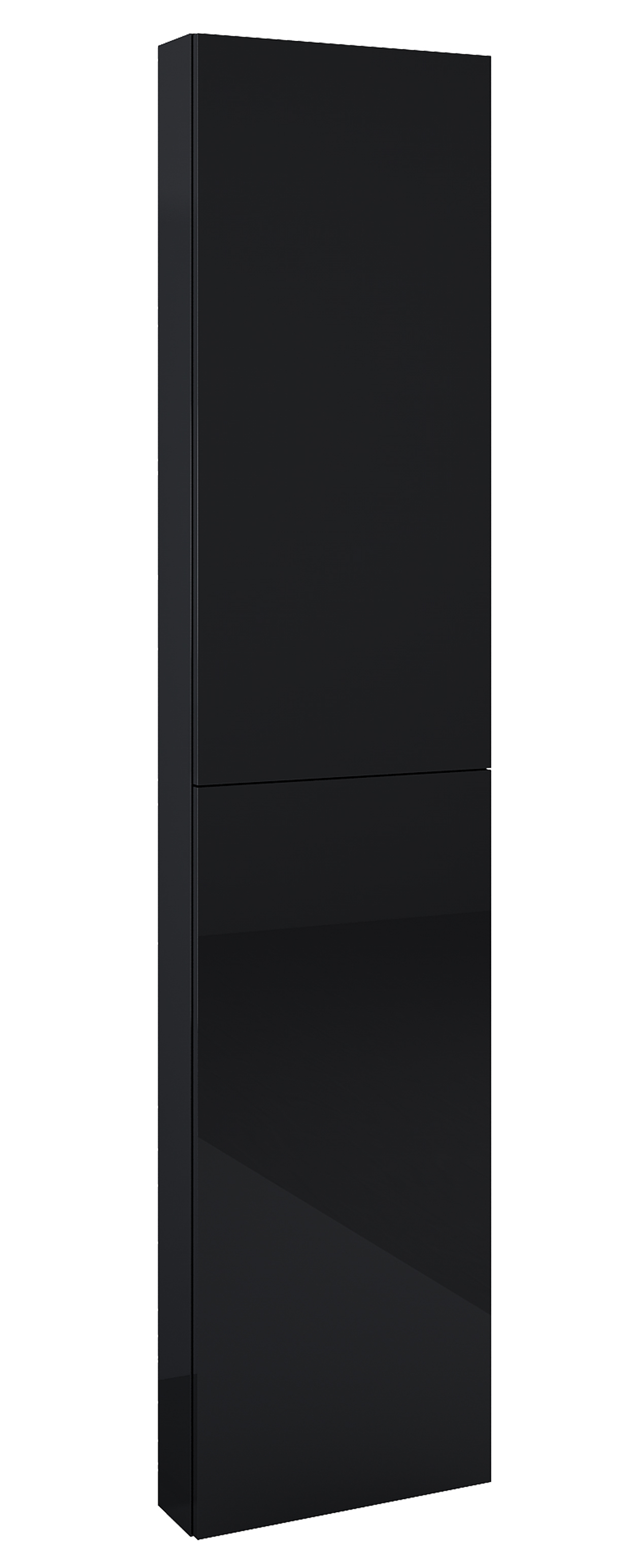 Roca Extra Kabinett 40x12.6x180 cm Seitenschrank hängend schwarz A857911351