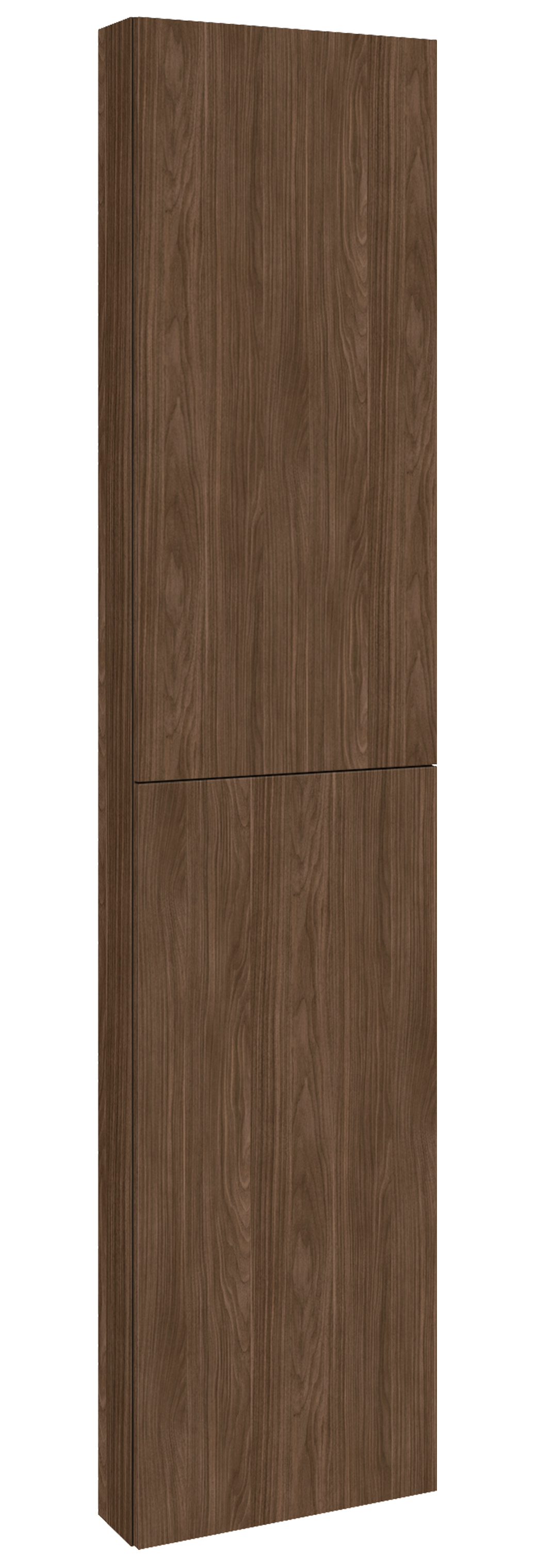 Roca Extra Kabinett 40x12.6x180 cm Seitenschrank hängend nuss A857911540