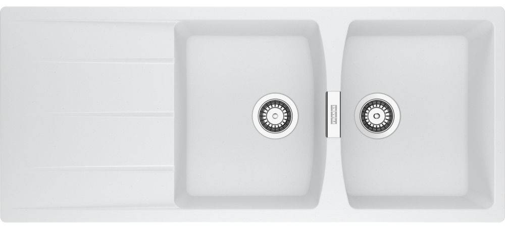 Franke Centro Granitspüle 116x50 cm weiß 114.0710.234