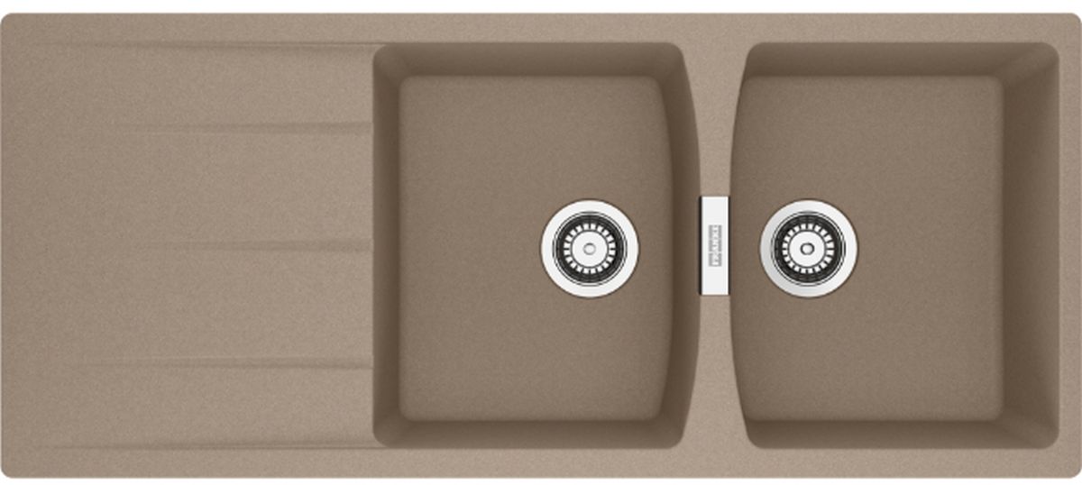 Franke Centro Granitspüle 116x50 cm braun 114.0710.233