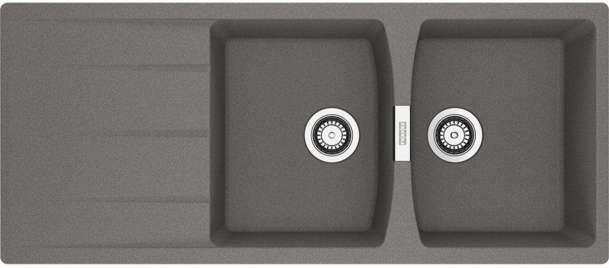 Franke Centro granitspüle 116x50 cm grau/graphit/onyx 114.0710.235