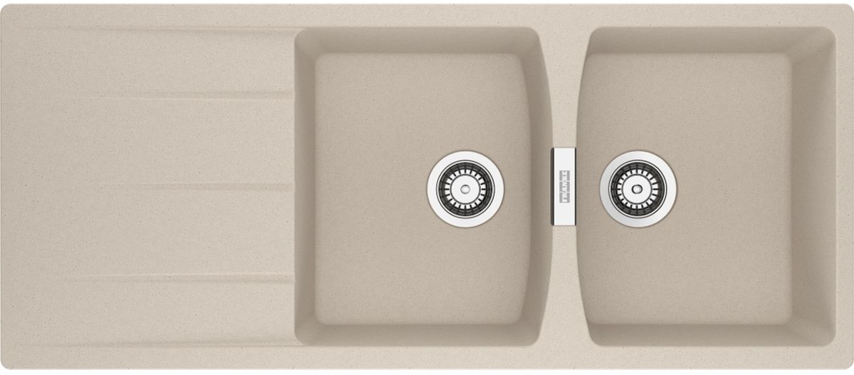 Franke Centro Granitspüle 116x50 cm beige 114.0710.229