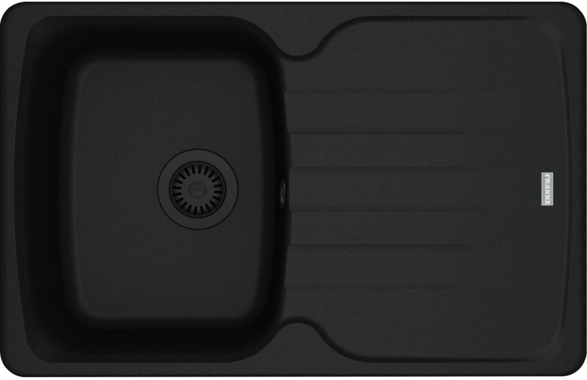 Franke Antea granitspüle 78x50 cm schwarz 114.0693.552