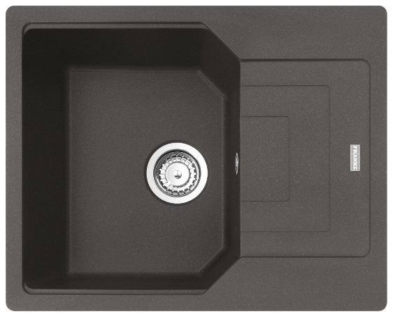 Franke Urban granitspüle 62x50 cm grau/graphit/onyx 114.0716.362