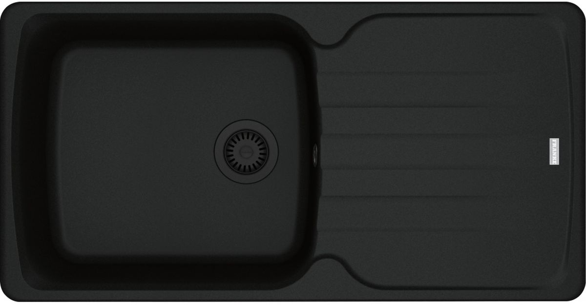 Franke Antea granitspüle 97x50 cm schwarz 114.0693.550