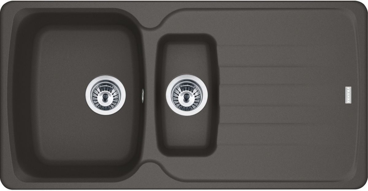 Franke Antea granitspüle 97x50 cm grau/graphit/onyx 114.0716.314
