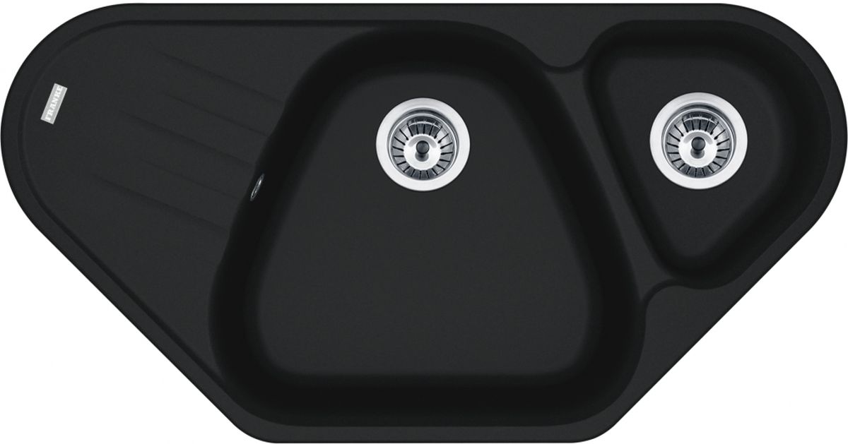 Franke Antea granitspüle 96x50 cm schwarz 114.0702.424