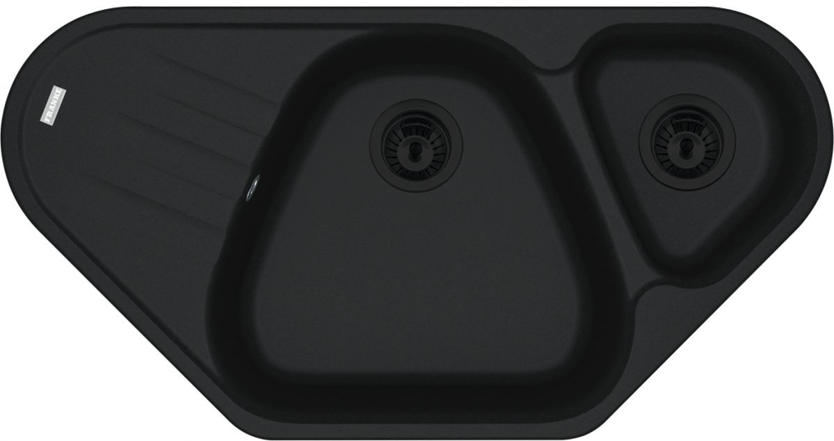 Franke Antea granitspüle 96x50 cm schwarz 114.0729.775