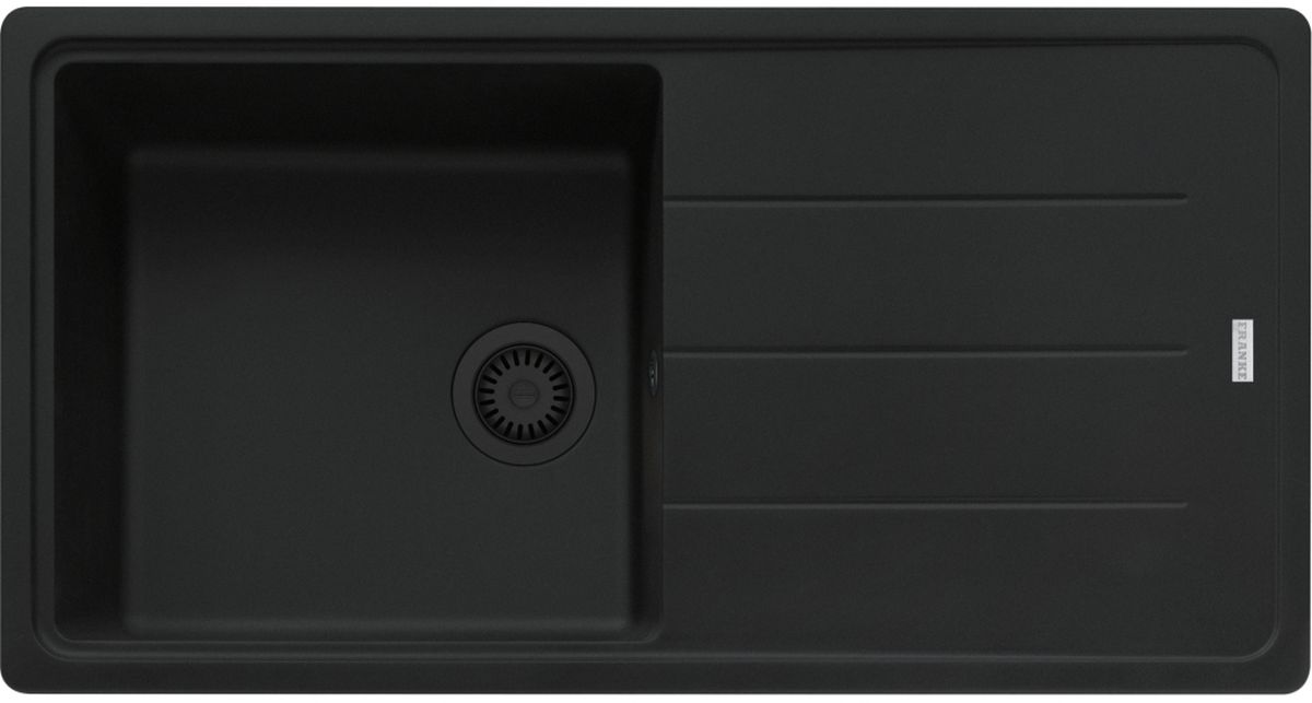 Franke Basis granitspüle 97x50 cm schwarz 114.0693.556