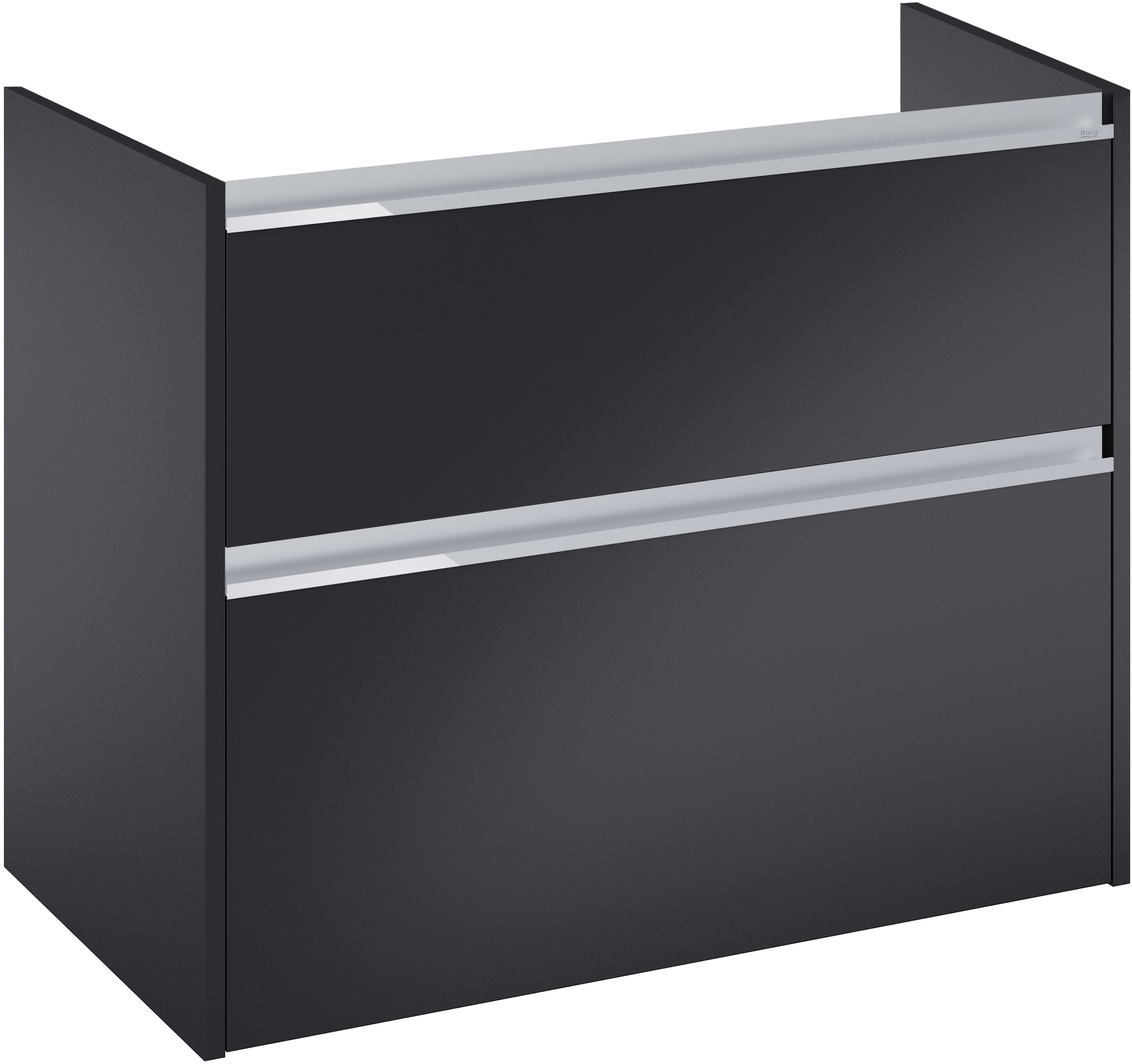 Roca Gap Pro Kabinett 98.5x45.1x63.5 cm Unterschrank hängend schwarz A857902532