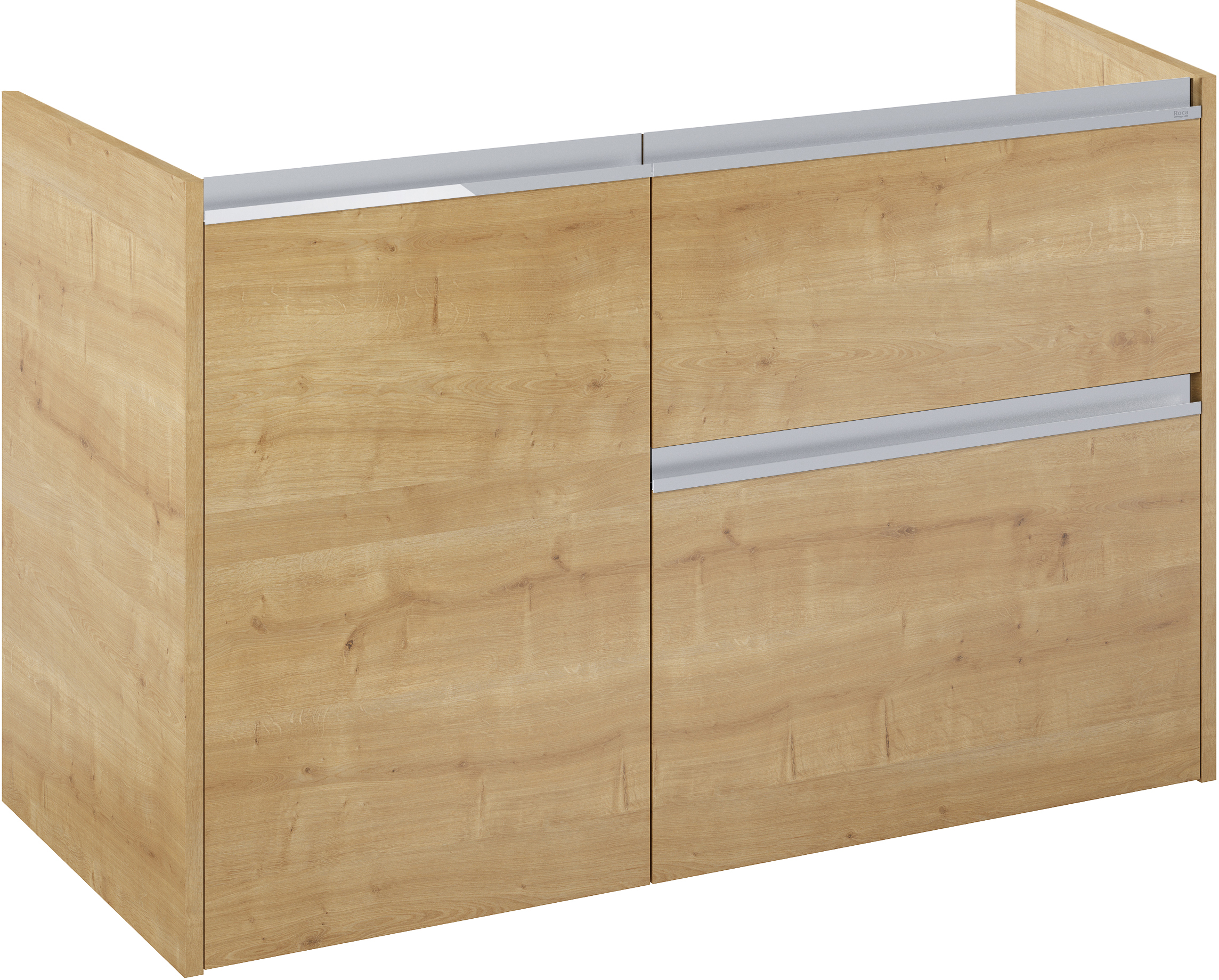 Roca Gap Pro Kabinett 98.5x45.1x63.5 cm Unterschrank hängend eiche A857905464