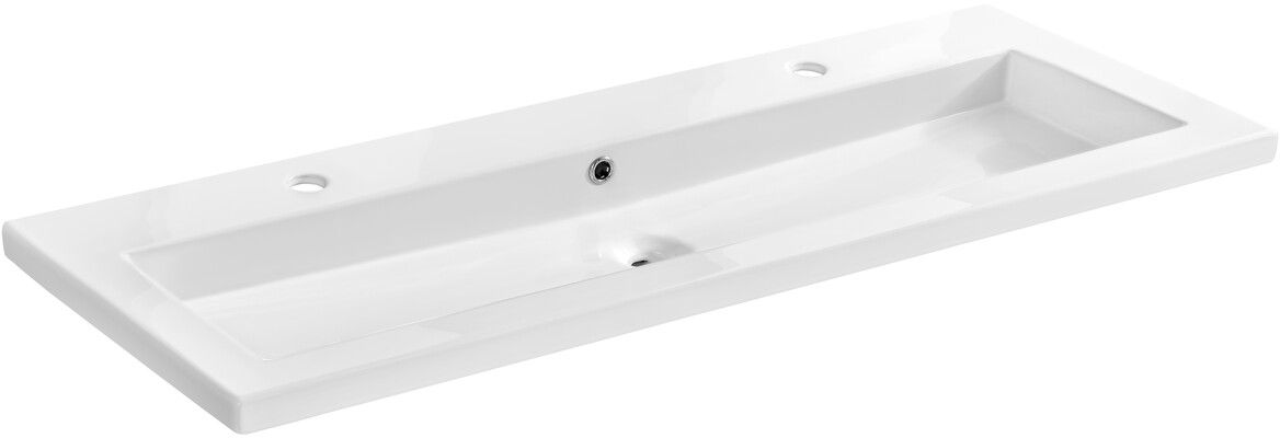 Comad Spirit Waschbecken 120x46 cm rechteckig Möbel weiß UM-8070-120