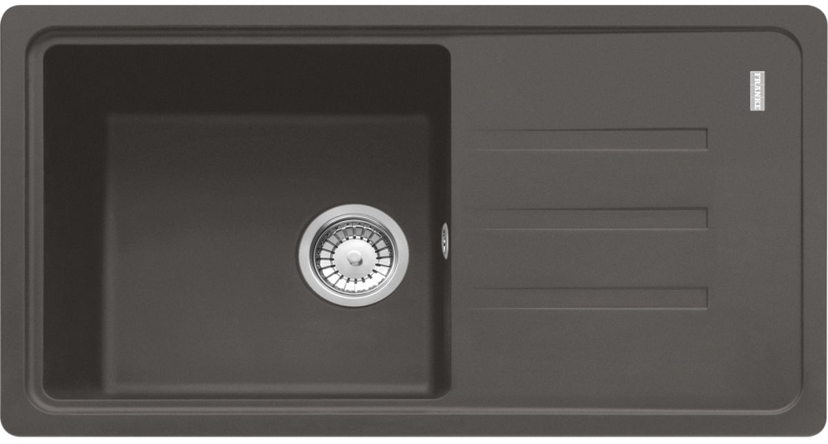 Franke Bliss granitspüle 78x43.5 cm grau/graphit/onyx 114.0716.322