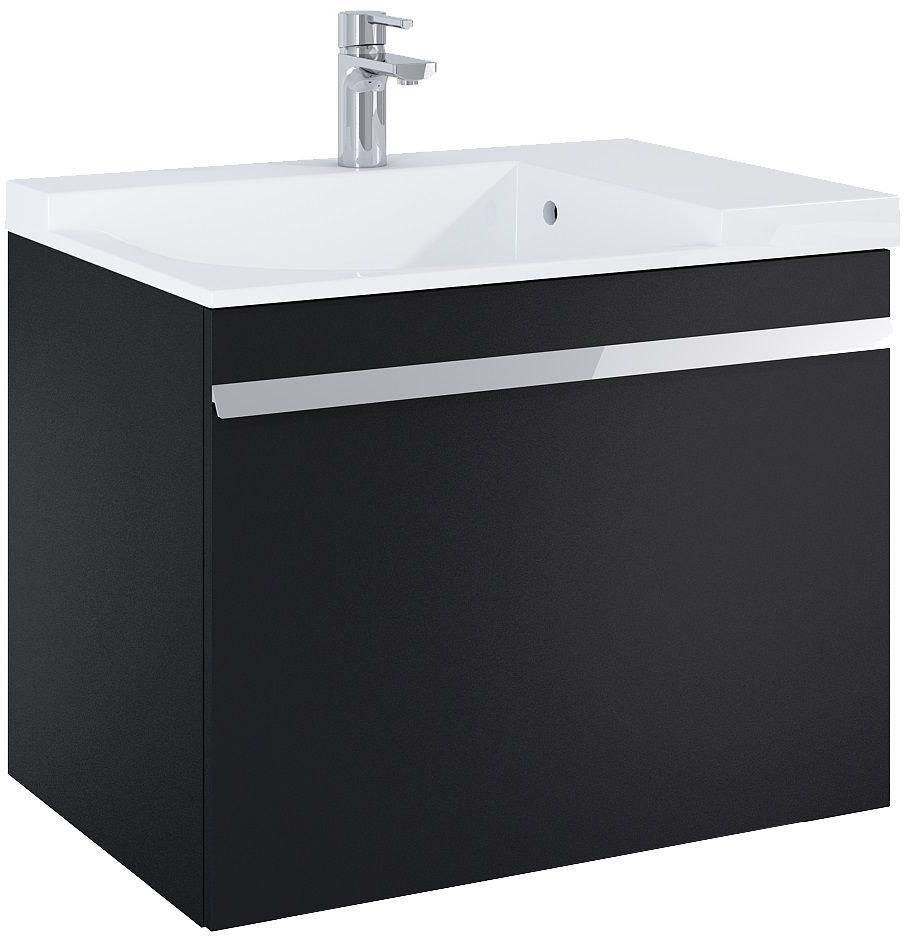 Elita Moody Kabinett 71.5x48.7x54 cm Unterschrank hängend schwarz RE010700037160