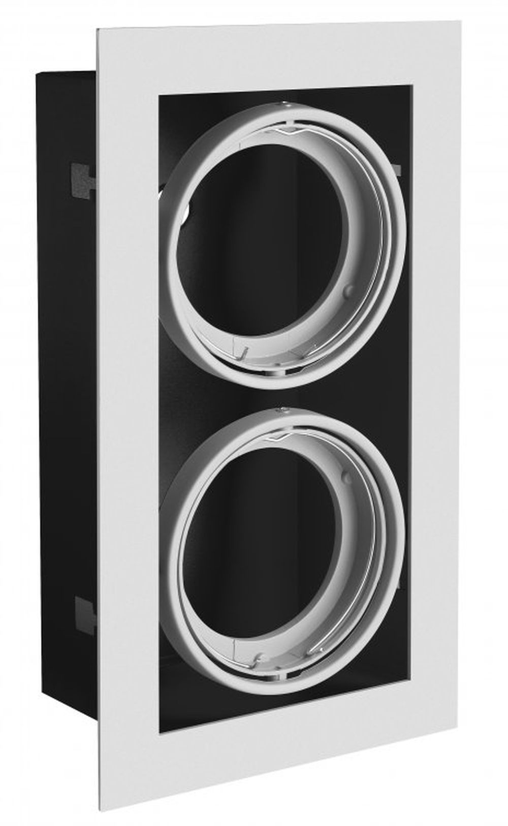 GTV Pireo Eingebaute Lampe 2x50 W grau OP-PIREO2-81