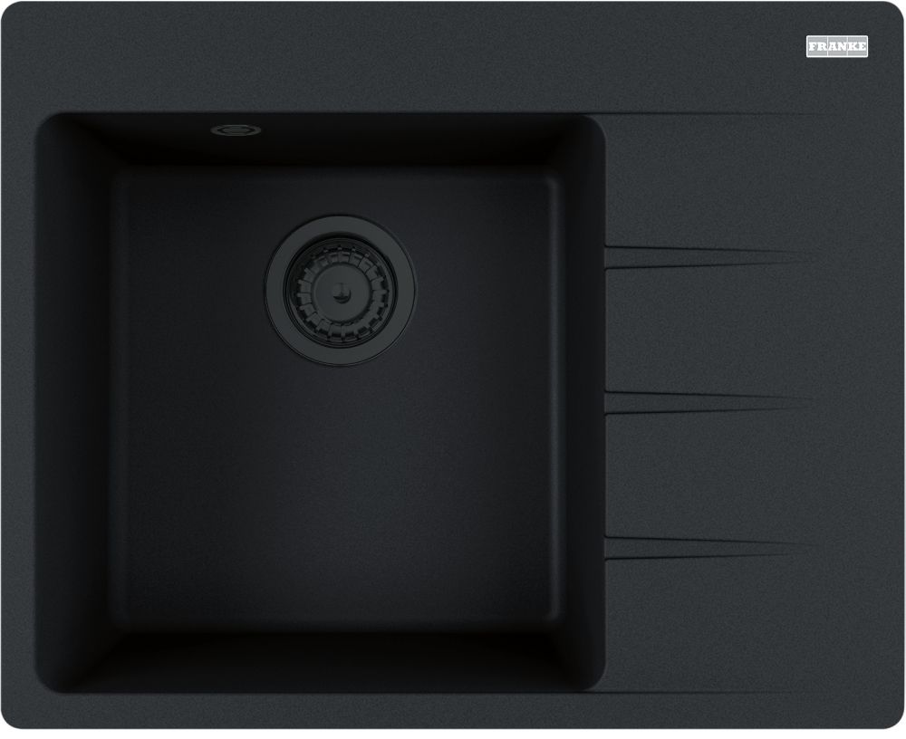 Franke Centro granitspüle 62x50 cm schwarz 114.0693.567