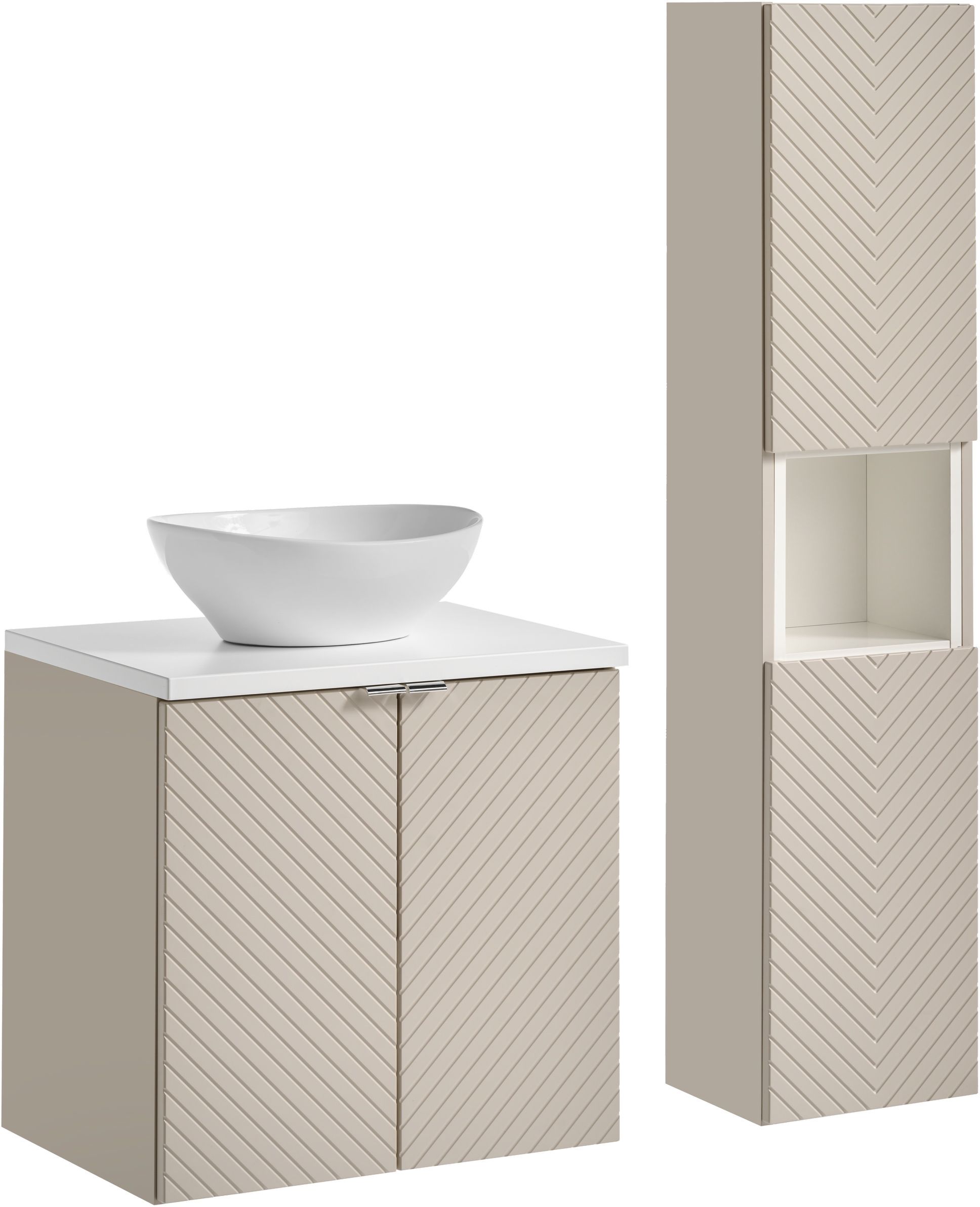 Set Kabinett Comad Viva Cashmere VIVA CASHMERE 82-60-2D, Kabinett Comad Viva Cashmere VIVA CASHMERE 80-03-2D, NOVA WHITE 89-60, UN-LOLA-GW