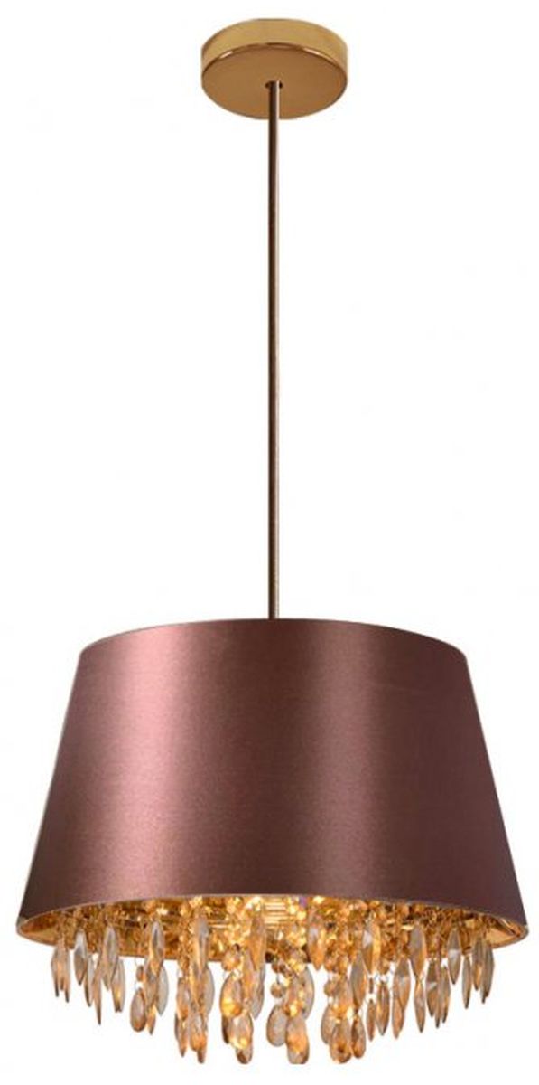 GTV Nesto Pendelleuchte 1x40 W gold-braun OS-NES-42-DEC