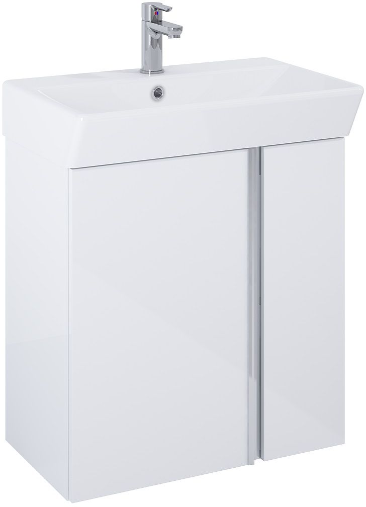 Elita Skye Waschbecken mit Unterschrank 60.5 cm weiß RE020600128060