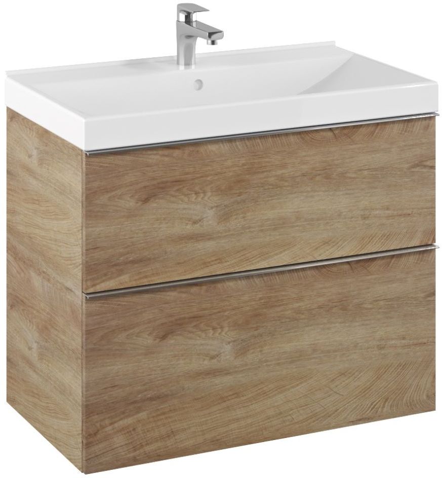 Elita Look Kabinett 80x44.9x63.5 cm Unterschrank hängend eiche RE010801027050