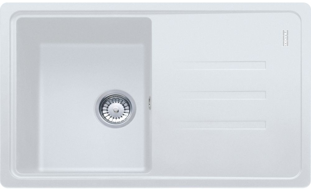 Franke Malta granitspüle 78x50 cm weiß 114.0700.134
